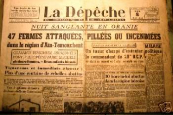 Photo-titre pour cet album: A&Iuml;N-TEMOUCHENT - 7 et 8 Mai 1956