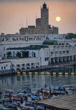 ALGER - L'AMIRAUTE au lever du jour