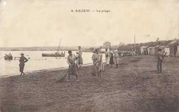 ARZEW - La Plage en 1900