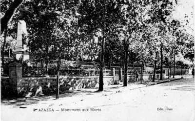 AZAZGA - Le Monument aux Morts.