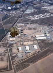 Photo du camp Michel Legrand prise lors d'un parachutage
Photo G. M. Morin