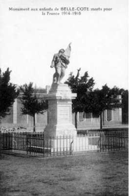 BELLE-COTE 
Le Monument aux Morts