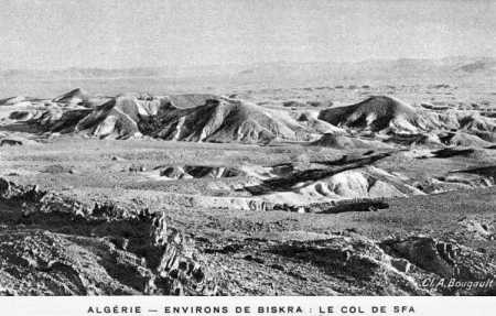 BISKRA - Col de SFA en 1928