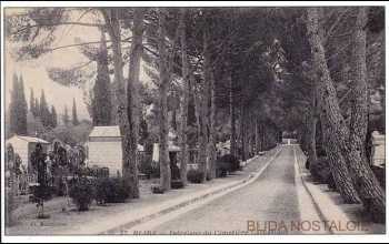 BLIDA - Le CIMETIERE avant 1962