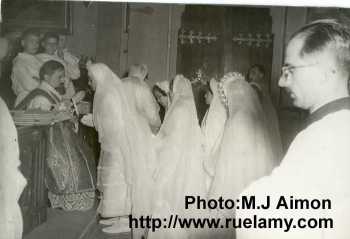 Blida - Une communion en 1954