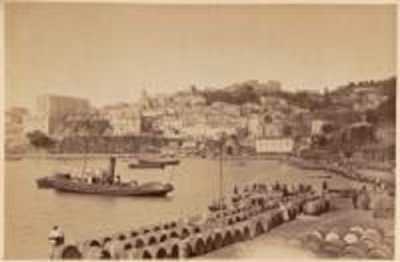 Le port de Bougie vers 1870