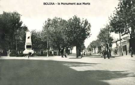 BOUIRA - Le Monument aux Morts