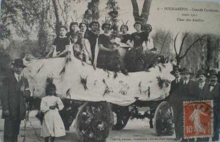BOUKANEFIS - 1911 - Le char de la Calvacade