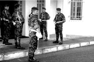 Commandos du CPA 30/541 
au quartier Rignot en novembre 1959.
 Photo Michel Vanrapenbusch