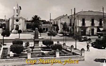 CAP MATIFOU - La PLACE et l'Eglise