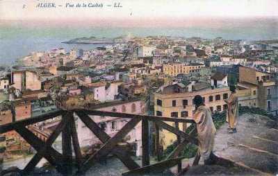 ALGER - Vue sur la CASBAH