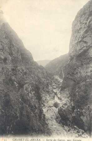 CHABET-EL-AHKRA - les gorges