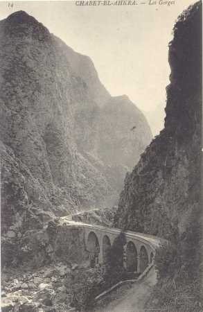 CHABET-EL-AHKRA - les gorges