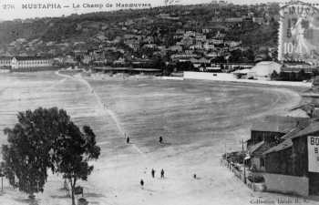 ALGER - Quartier MUSTAPHA - Le Champ de Manoeuvre