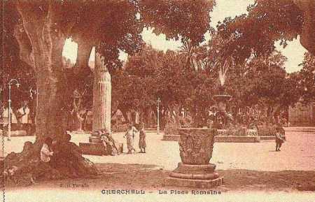 CHERCHELL - La Place Romaine