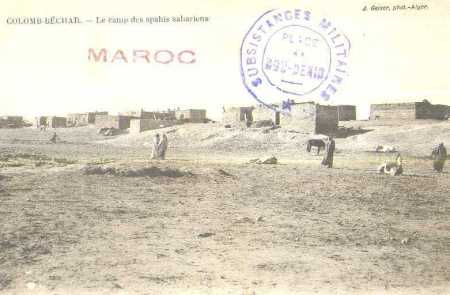 COLOMB-BECHAR - Camp des Spahis