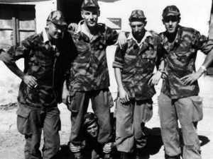 Hommes du commando de chasse L-134 d'Egdar Quinet en 1960