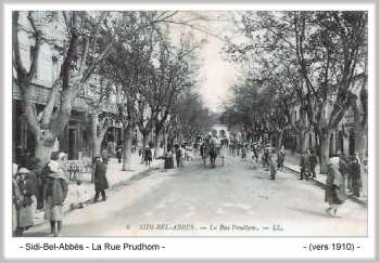 La rue PRUDH4OM vers 1910