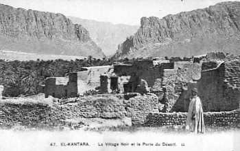 EL-KANTARA - Le Village Noir