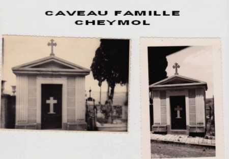 Caveau de la Famille CHEYMOL