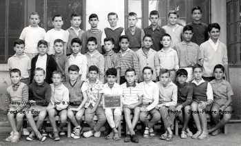 FORT-DE-L'EAU - Une classe en 1960