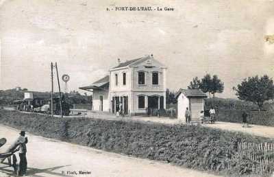 FORT-DE-L'EAU - la gare