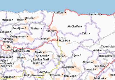 AZAZGA - FREHA - TIZI-OUZOU