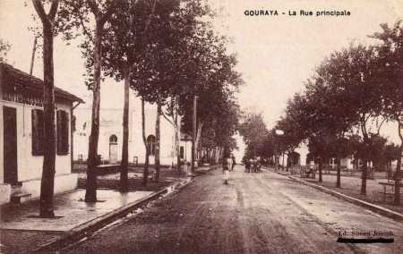 GOURAYA - La Rue Principale vers 1900