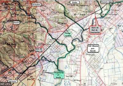 Plan du GUE DE CONSTANTINE