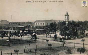 HAMMAM-BOU-HADJAR - Place de L Eglise