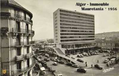 ALGER - Immeuble MAURETANIA en 1956