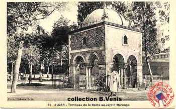 ALGER - Tombeau de la Reine au Jardin MARENGO