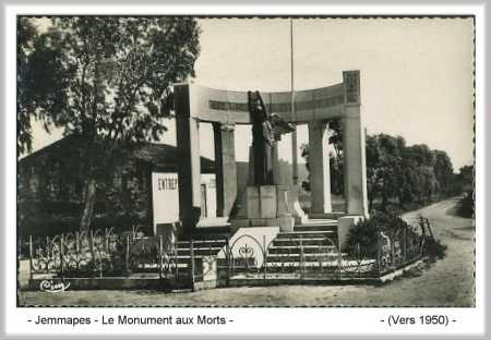 JEMMAPES - Le Monument aux Morts