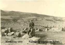 MASQUERAY 1959
le champs de Ruines de RAPIDUM