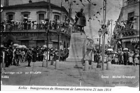 KOLEA, 21 Juin 1914
Inauguration du Monument
de LAMORICIERE