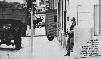 ORAN
bataille de rues entre 
OAS et Gendarmes