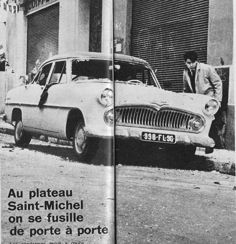 ORAN
bataille de rues entre 
OAS et Gendarmes