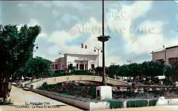 Lourmel - la place et les ponts