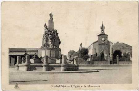 MARNIA
L'Eglise et le Monument aux Morts