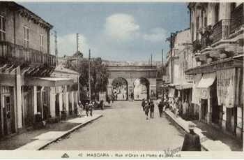 MASCARA - La rue d'ORAN