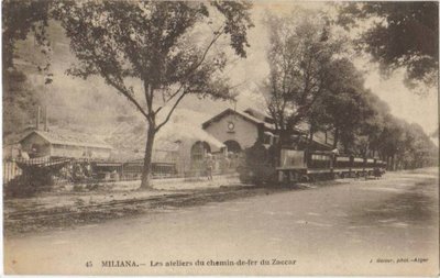 MILIANA - Les ateliers du chemin de fer