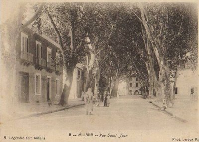 MILIANA - La rue Saint Jean