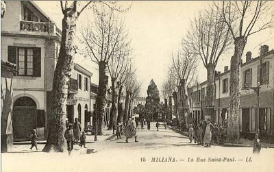 MILIANA - La rue Saint Paul