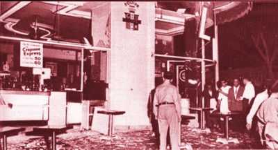 Alger - Septembre 1956
L'attentat du Milk Bar
