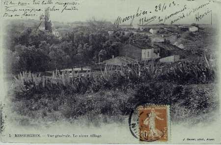 MISSERGHIN - Le Village en 1900