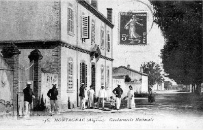 MONTAGNAC - La GENDARMERIE