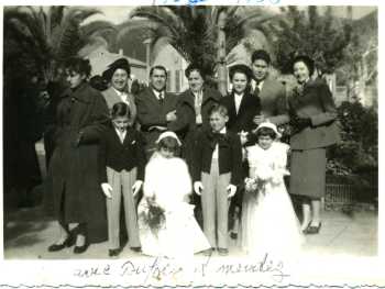 MOSTAGANEM - 1952 Familles FAUCHER , DUFOIN et MENDEZ