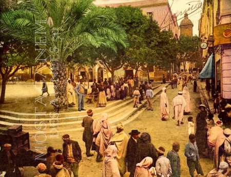 MOSTAGANEM -  1913 - Place Thiers