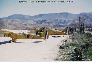 NEDROMA - 1956 un L 18 et un T6