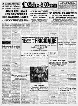 Lundi 11 Novembre 1956